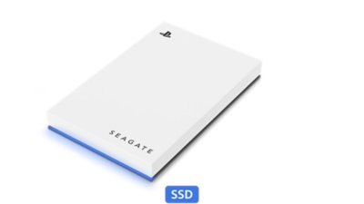 Eksternt SSD-drev til PS5- og PS4-konsol