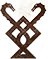 stylized symbol of a dragon