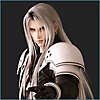Final Fantasy VII Rebirth key art depicting Sephiroth.