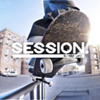 Session: Skate Sim εικαστικό καταστήματος