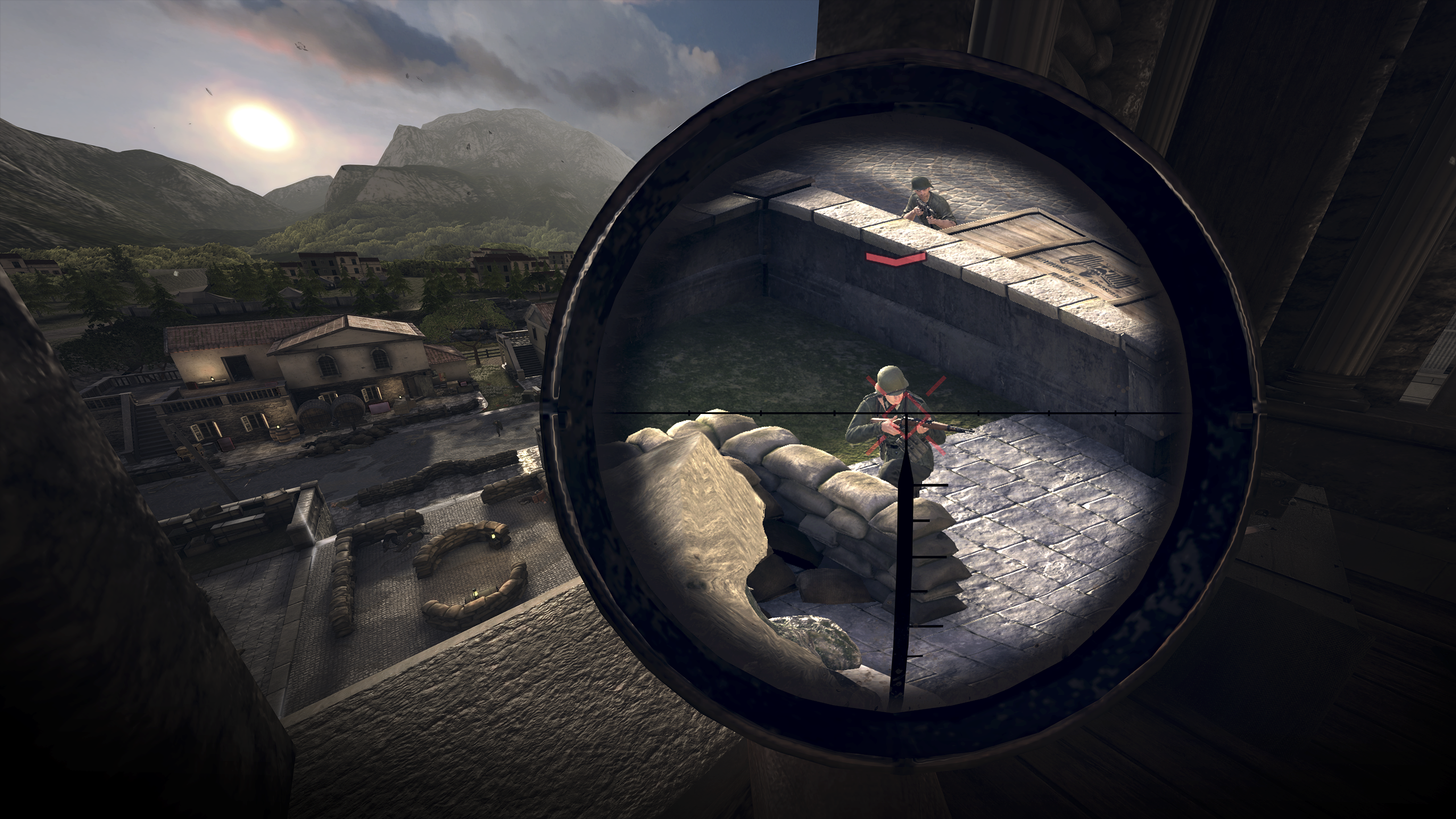 Sniper Elite VR – snímek obrazovky