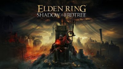 Ilustração principal do DLC de Elden Ring