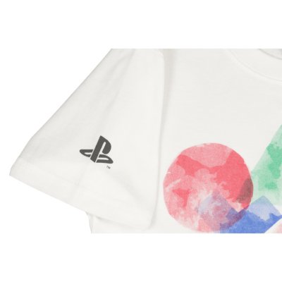 シェイプス プリントTシャツ (こども) / PlayStation ホワイト Gallery Image 2
