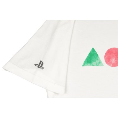 シェイプス プリントTシャツ (おとな) / PlayStation ホワイト Gallery Image 2