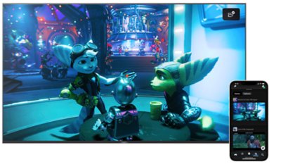 Image affichant le processus de sauvegarde sur PS App avec Ratchet & Clank: Rift Apart