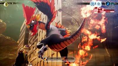 Shin Megami Tensei V: Vengeance-screenshot van het personage Ichiro