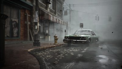 Silent Hill 2 - شارع ضبابي