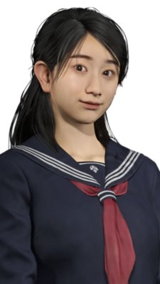 Silent Hill f - afbeelding van het personage Nishida Rinko in een traditioneel Japans schooluniform uit de jaren 60