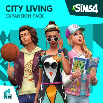 Key-Artwork von Die Sims™ 4 Großstadtleben