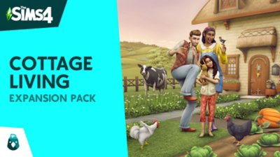 The Sims 4 Cottage Living Expansion Pack artwork