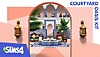 Kitul The Sims 4 Courtyard Oasis