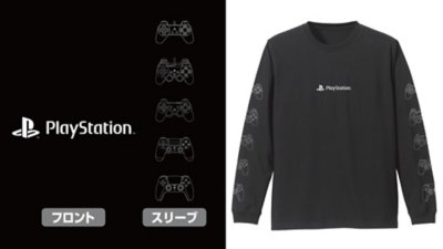 袖リブロングスリーブTシャツ for PlayStation Controller Line-ups Ver. Gallery Image 3