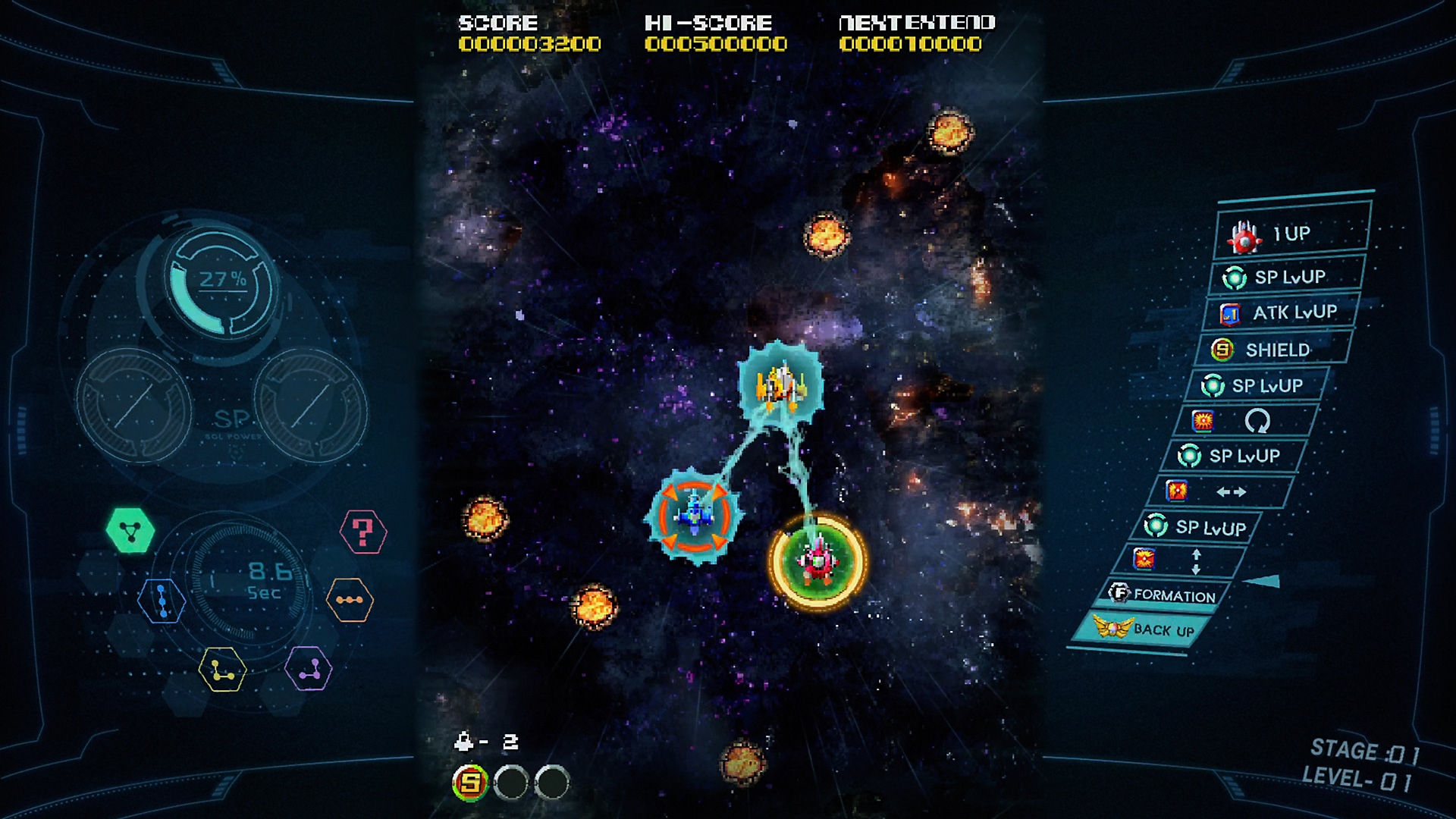 لقطة شاشة للعبة Sol Cresta