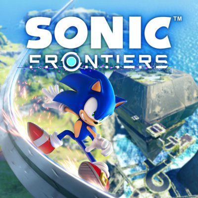 Arte de tienda de Sonic Frontiers