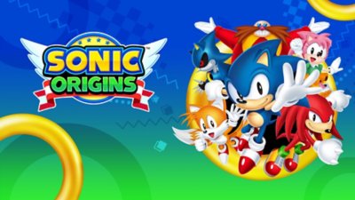 Arte promocional de Sonic Origins Plus