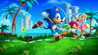 Sonic Superstars – hovedillustrasjon