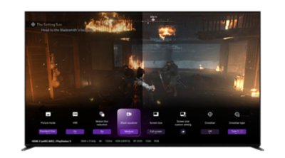 BRAVIA9 activated Black Equalizer