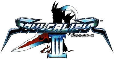soulcalibur iii logo in blue with sword