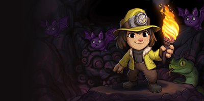 Spelunky 2 key art