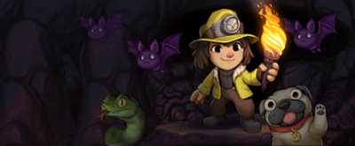 Spelunky 2 – герой – фонові зображення