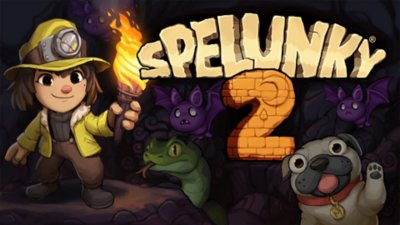 Spelunky 2 key art