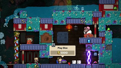 Spelunky 2 - Screenshot - Play dice