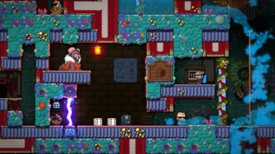 Spelunky 2 - スクリーンショット - サイコロ振り