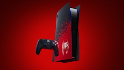 Spider-man 2 limited edition console and dualsense controller