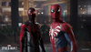 Marvel's Spider Man 2 screenshot showing Miles and Peter both dressed as Spider Man