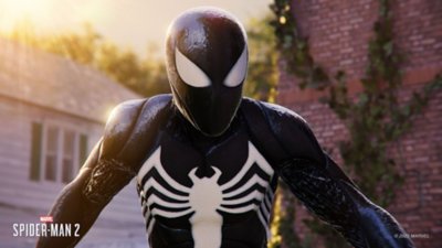 Captura de ecrã de Marvel's Spider-Man 2 — simbionte 