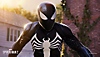Snimak ekrana igre Marvel's Spider-Man 2 na kom je prikazan simbiot 