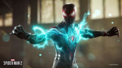 Captura de pantalla de Miles en Marvel's Spider-Man 2