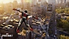 Snimak ekrana igre Marvel's Spider-Man 2 na kom je prikazan web wing 