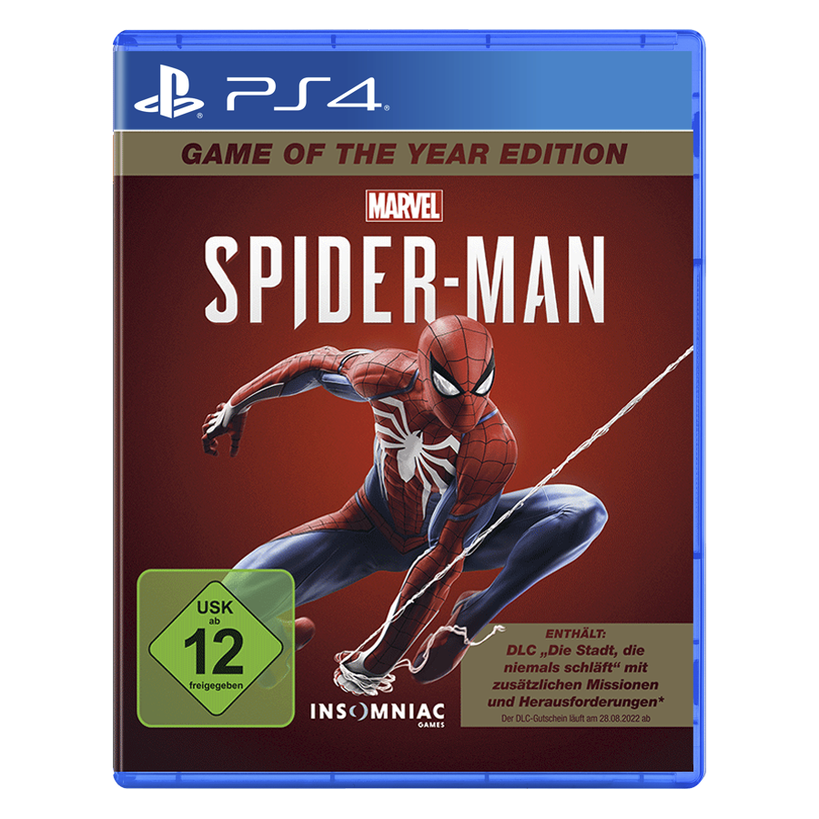 marvel's spider-man game of the year edition blu ray