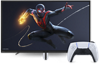 Spider-Man Miles Morales avec un écran InZone et une manette DualSense