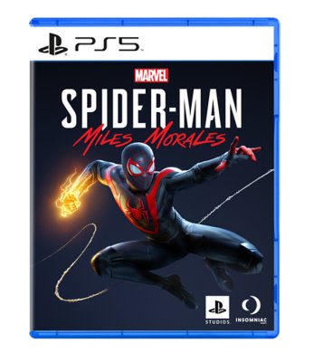 Spiderman Miles morales PS5 package shot