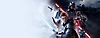 صورة فنية أساسية للعبة Star Wars Jedi: Fallen Order يظهر فيها Cal Kestis حاملاً سيفًا ضوئيًا