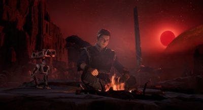 STAR WARS Jedi Fallen Order. Fondo de sección Características principales