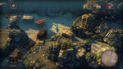 Gameplay-Screenshot zu Shadow Tactics: Blades of the Shogun