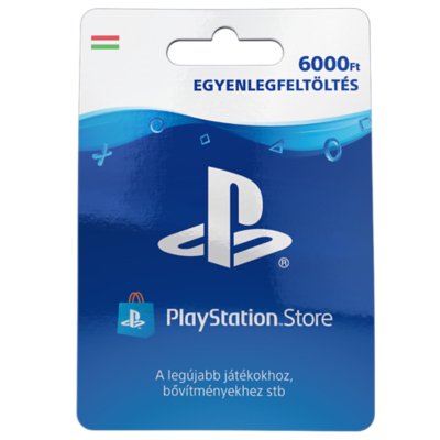 PlayStation ajándékkártyák