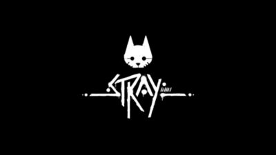 Logotipo e ilustración principal de Stray