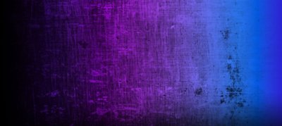 Arte de fundo - gradiente roxo a azul em textura de parede áspera