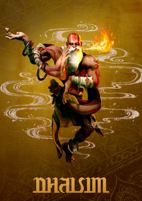 Imagen de Street Fighter 6 que muestra a Dhalsim
