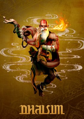Street Fighter 6 – kuva Dhalsimista