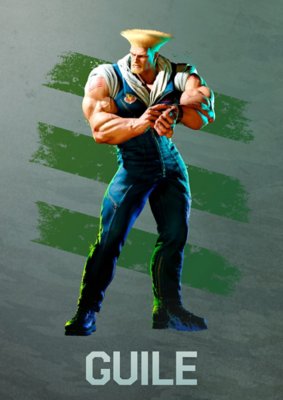 Imagem de Street Fighter 6 apresentando Guile