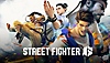 Imagen de Street Fighter 6 que muestra a Jamie, Chun-Li, Luke y Ryu