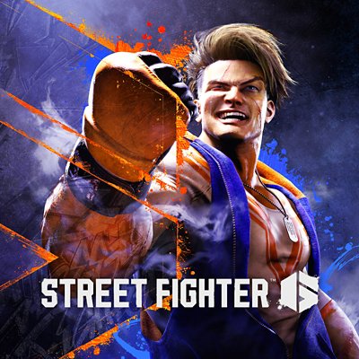 صورة مقربة لـStreet Fighter 6 في غلافها