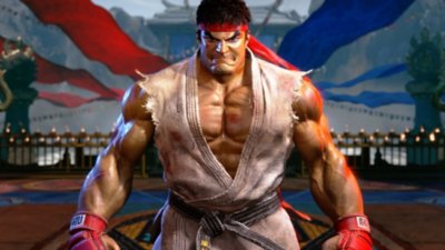 Capture d'écran de Street Fighter 6 montrant Ryu.