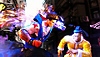 《Street Fighter 6》螢幕截圖，圖為對戰中的 Jamie 和 Luke