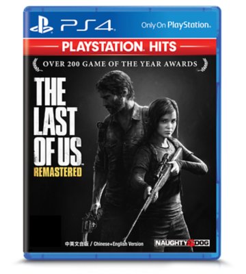 The last of Us Remastered PlayStation Hits